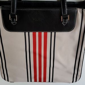 Striped Kate Spade purse ♠️